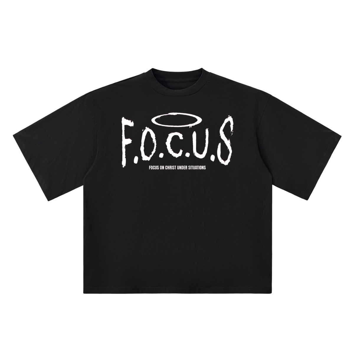 F.O.C.U.S Oversized Drop Shoulder T-Shirt