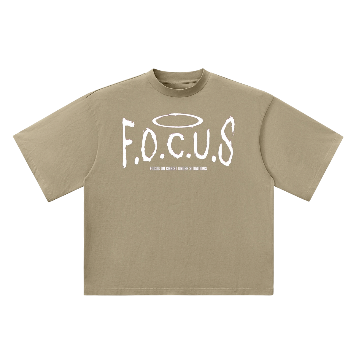 F.O.C.U.S Oversized Drop Shoulder T-Shirt