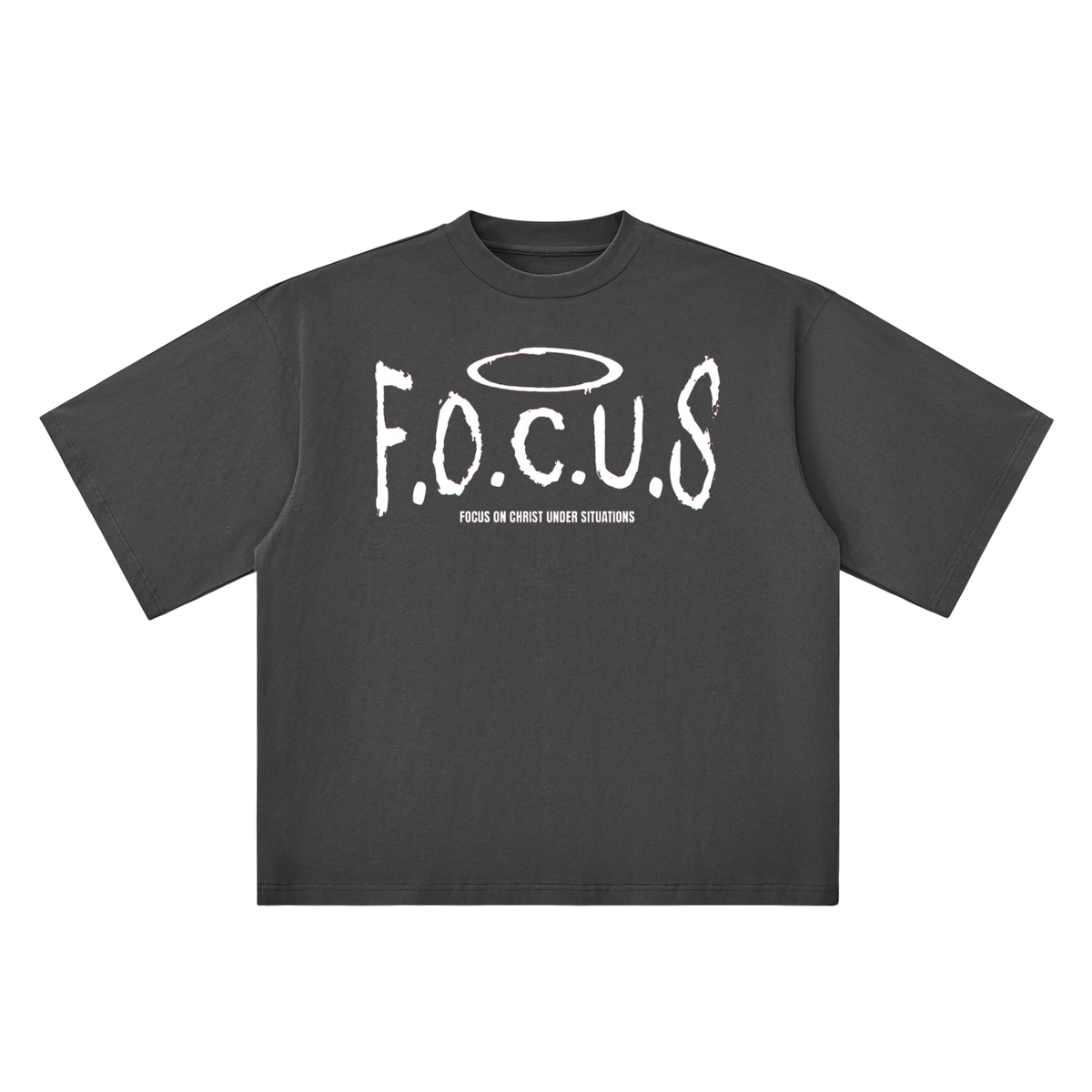F.O.C.U.S Oversized Drop Shoulder T-Shirt