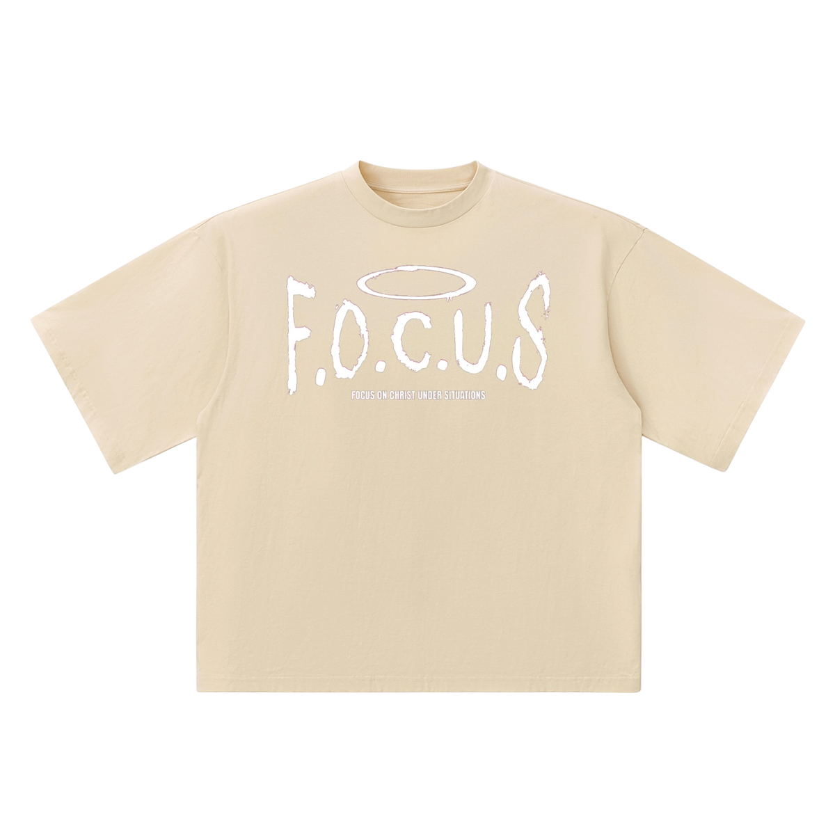 F.O.C.U.S Oversized Drop Shoulder T-Shirt