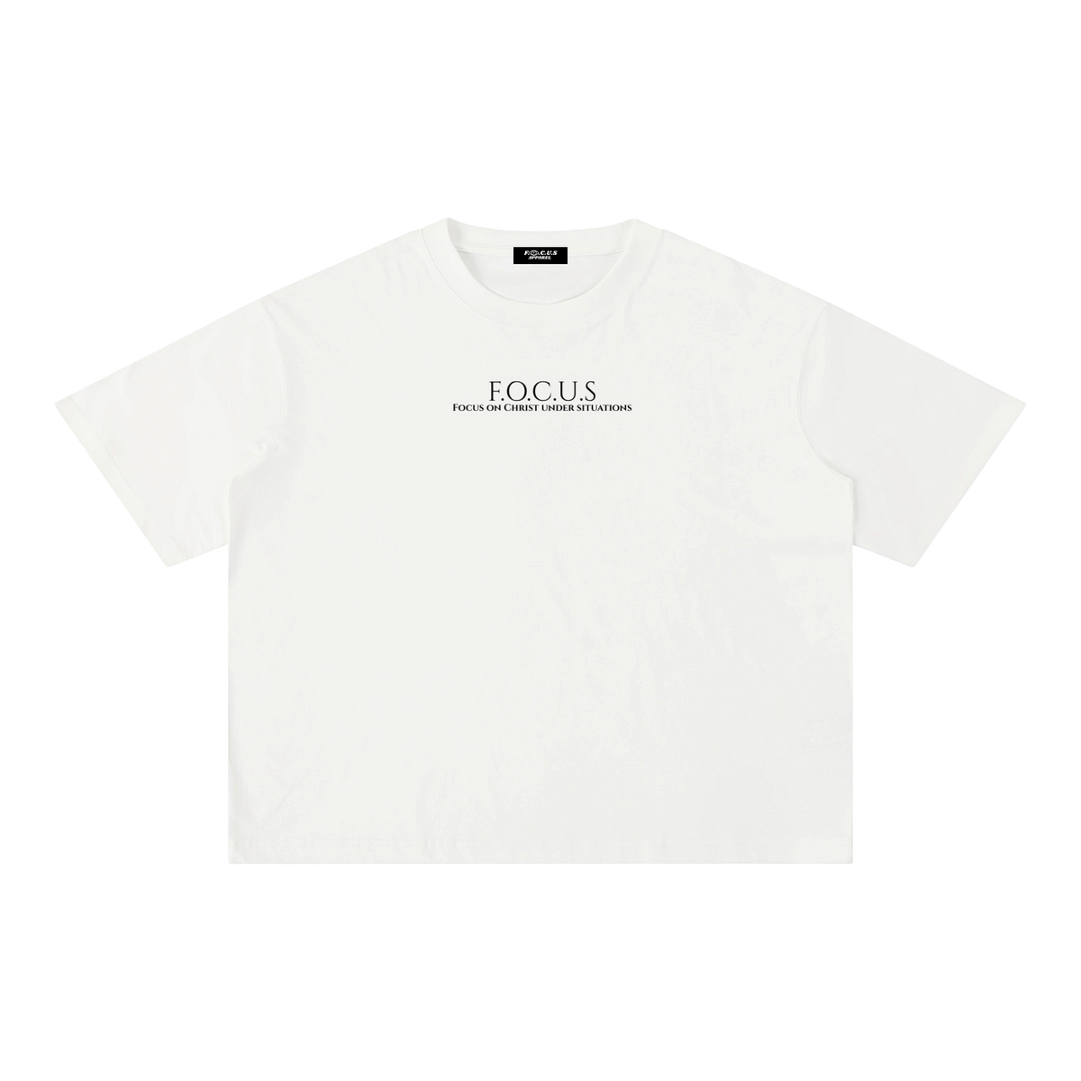 Colossians 3:2 Boxy Cotton Tee