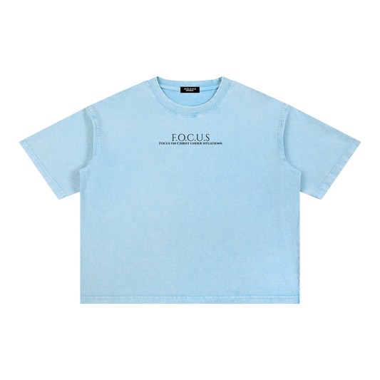 Colossians 3:2 Boxy Cotton Tee